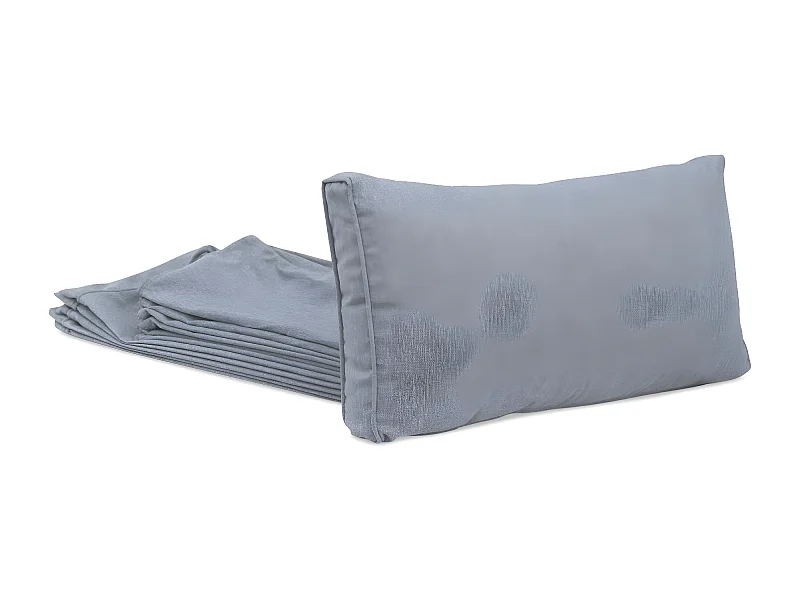 Set fodere per salotto caligari, grigio chiaro chinè