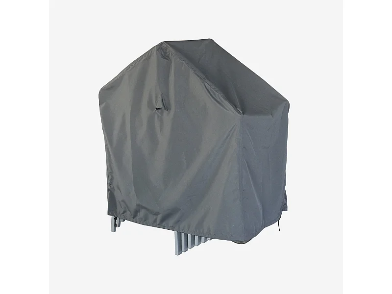 Fodera per set di 8 sedie, grigio scuro