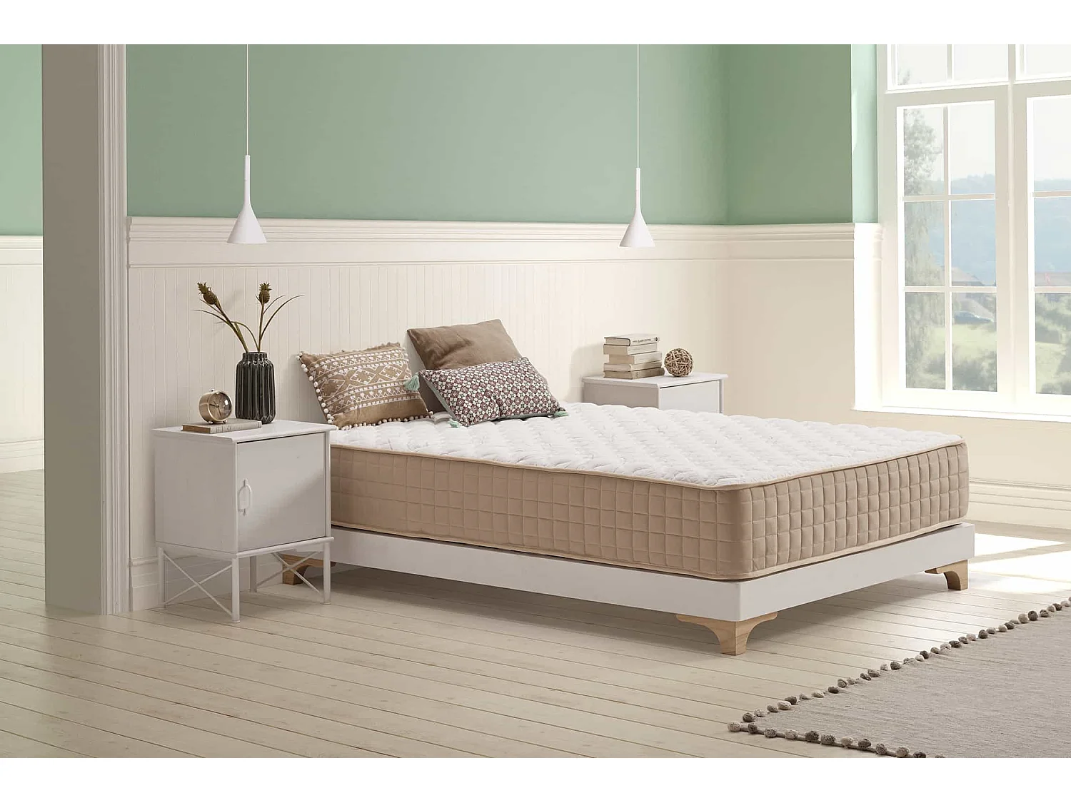 Matelas Mousse à memoire de forme Dogma, 30cm, 180x200cm - Moonia