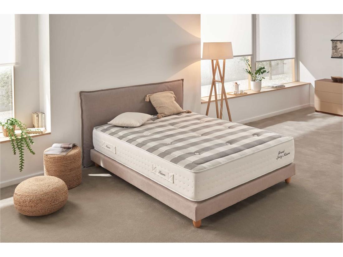 vente unique Matelas Grand Spring Nature 30cm - 140x190 cm