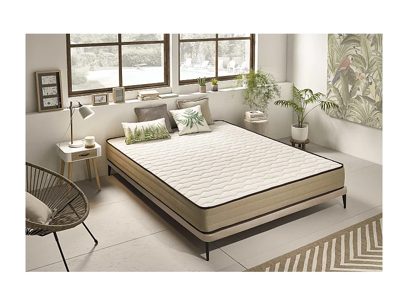 Materasso HR Core Bamboo Care 18cm, 90x190 cm - Moonia