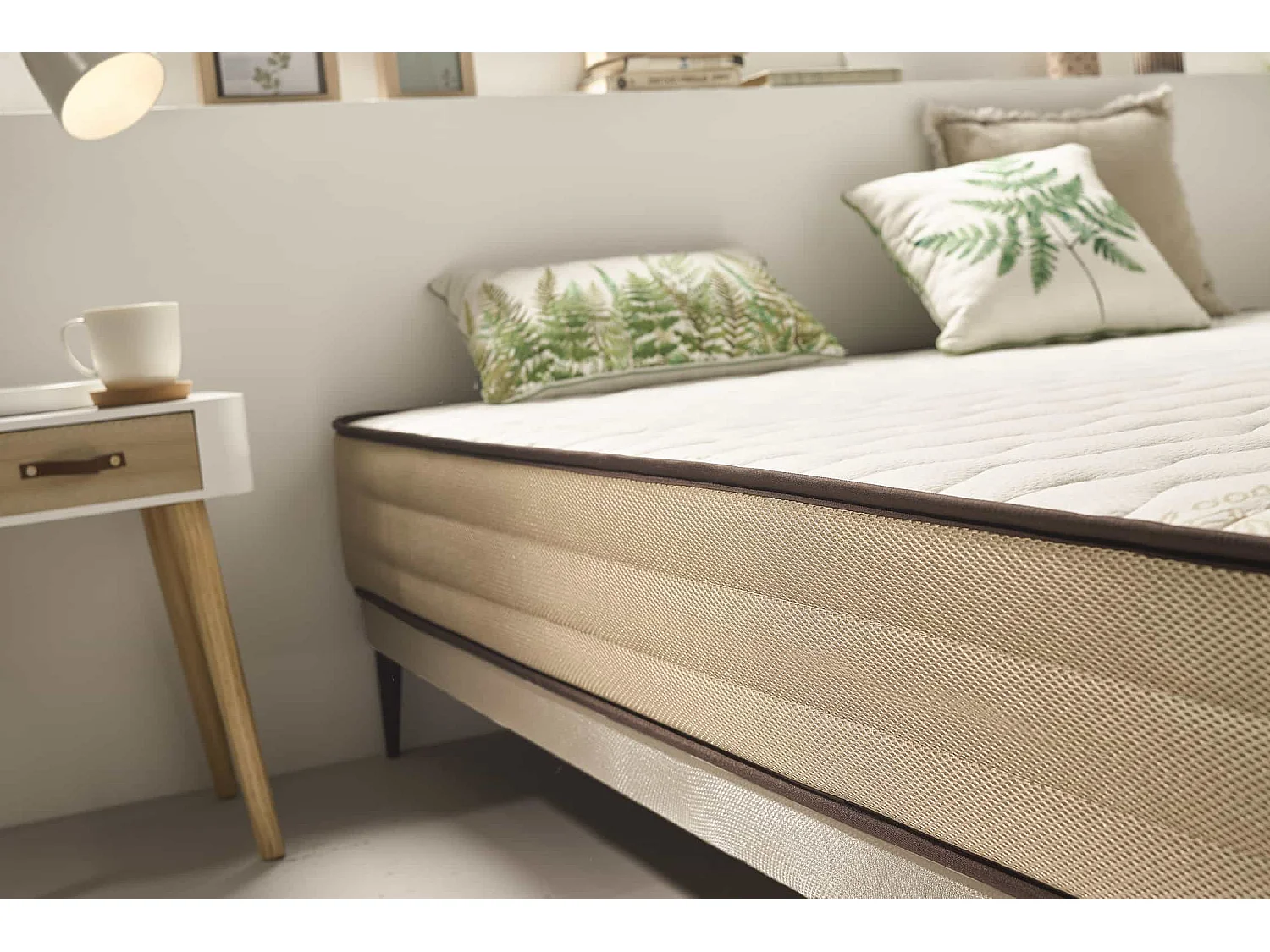 Materac Rdzeń HR Bamboo Care 18cm, 90x190cm - Moonia
