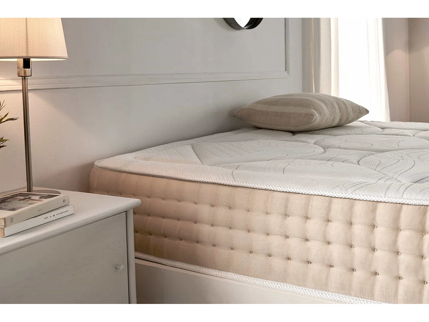 Materac Wiskoelastyczny Memory Royal Multizone 25 cm, 150x190 cm - Moonia