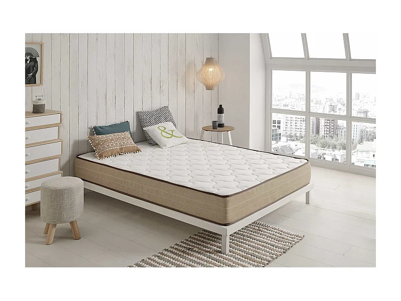 Bamboo Fresh 21cm SuperSoft Matratze, 140x190 cm - Moonia