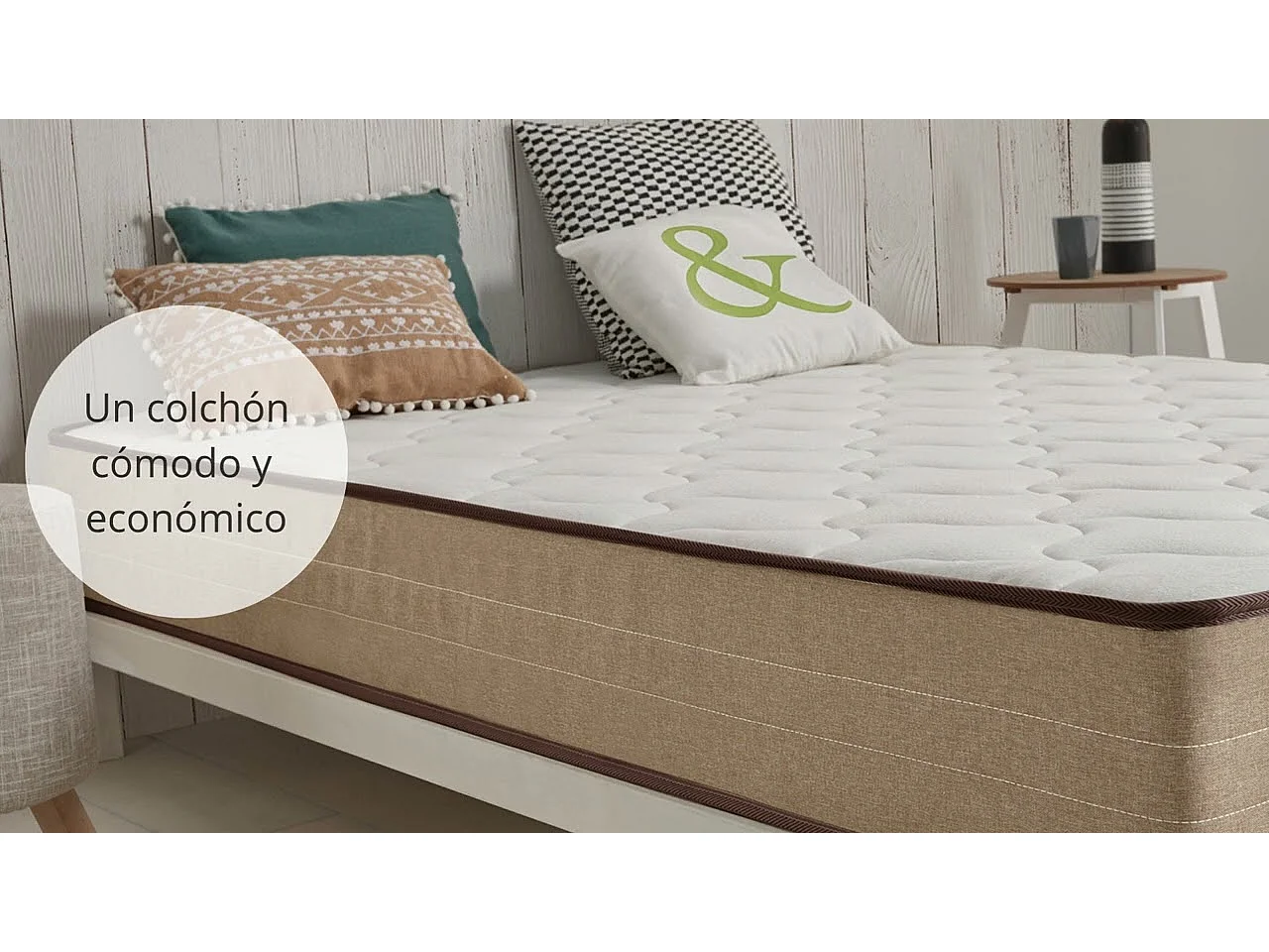 Matelas Bamboo Fresh 21cm- Moonia - 140x190 cm