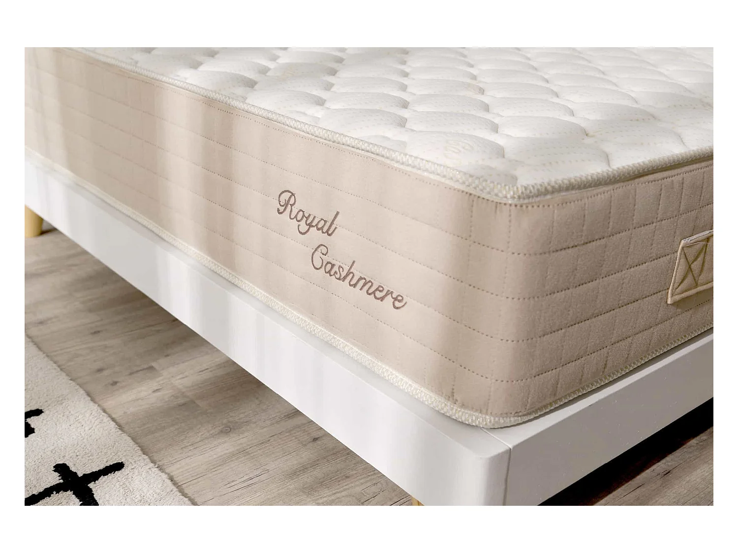 Royal Cashmere Memory-Schaum Matratze, 90x190 cm - Moonia