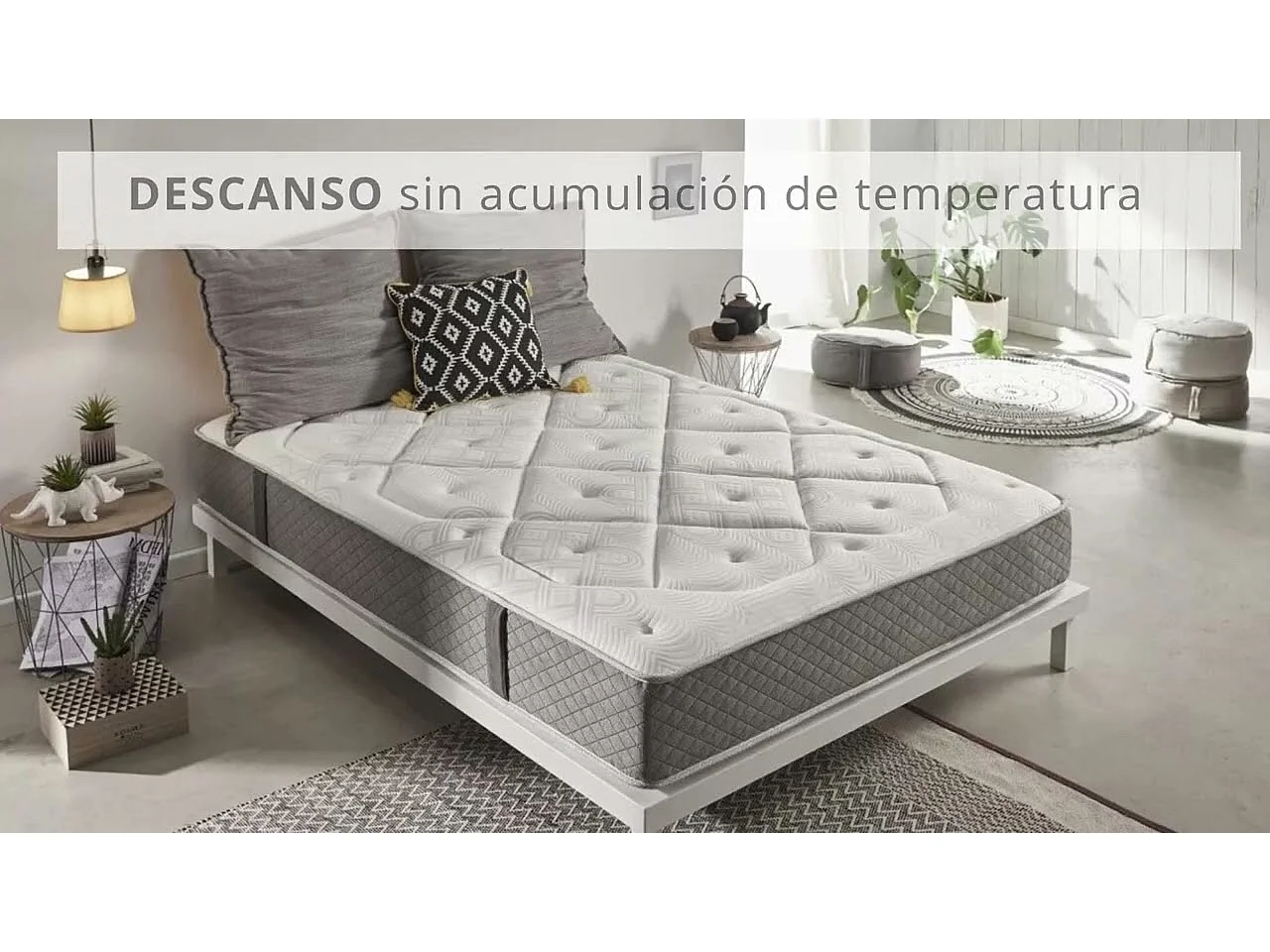 Matelas Mousse à memoire de forme Platinium Classic, 26cm, 90x200cm - Moonia