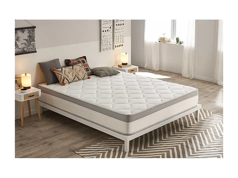 Spring Max Taschenfederkern 22cm Taschenfederkernmatratze, 100x200 cm - Moonia