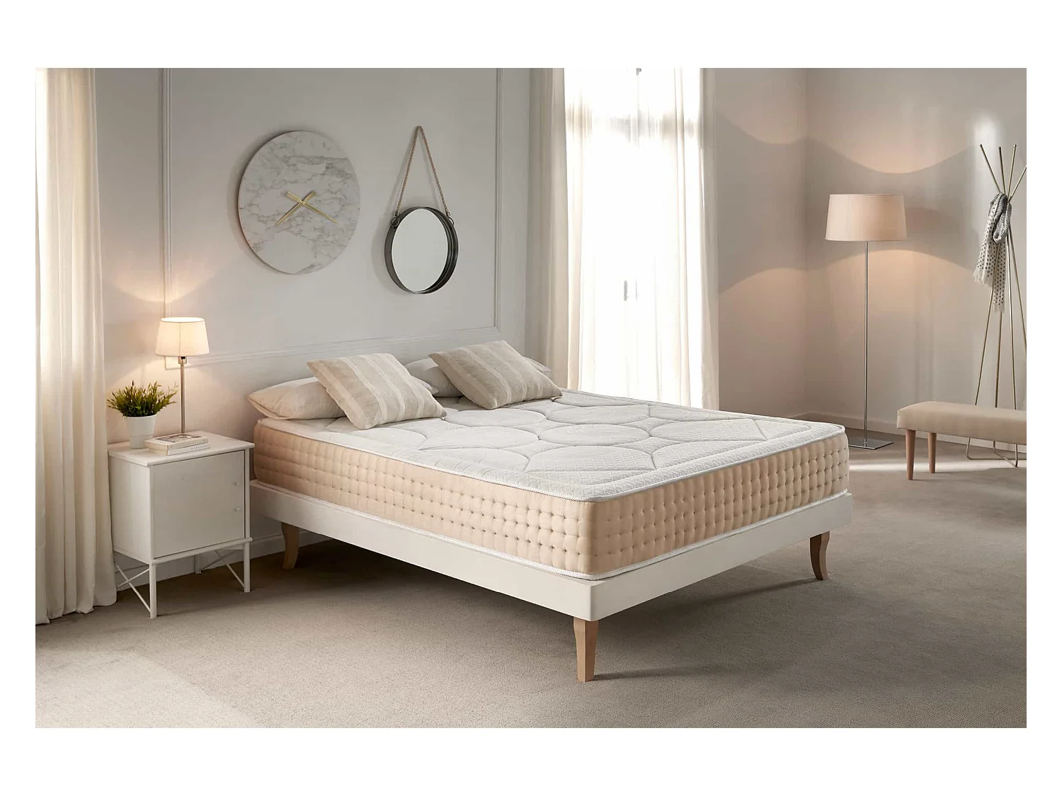 Memory Royal Multizone 25 cm Memory-Schaum Matratze, 200x200 cm - Moonia