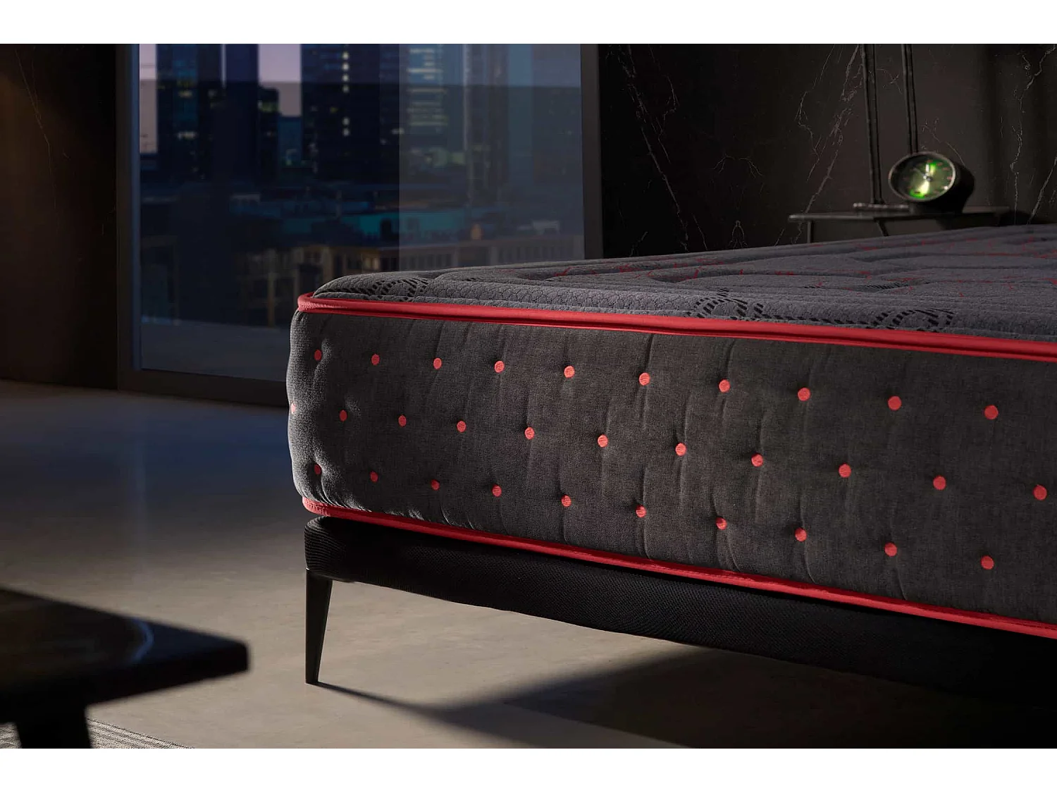 Matelas Mousse à memoire de forme Hexaflex Moon 27cm, 140x200cm - Moonia