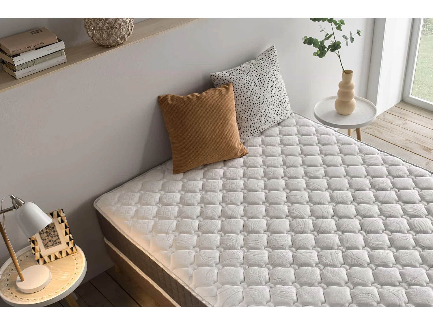 King Relax Supreme Visco-elastisch Matras - 135X190, 30cm - Moonia