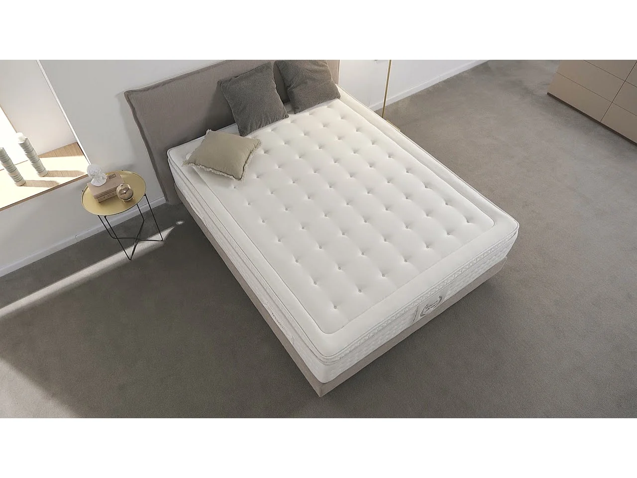 Matelas Ressorts Ensachés Westin Spring - 80X190, 30cm - Moonia