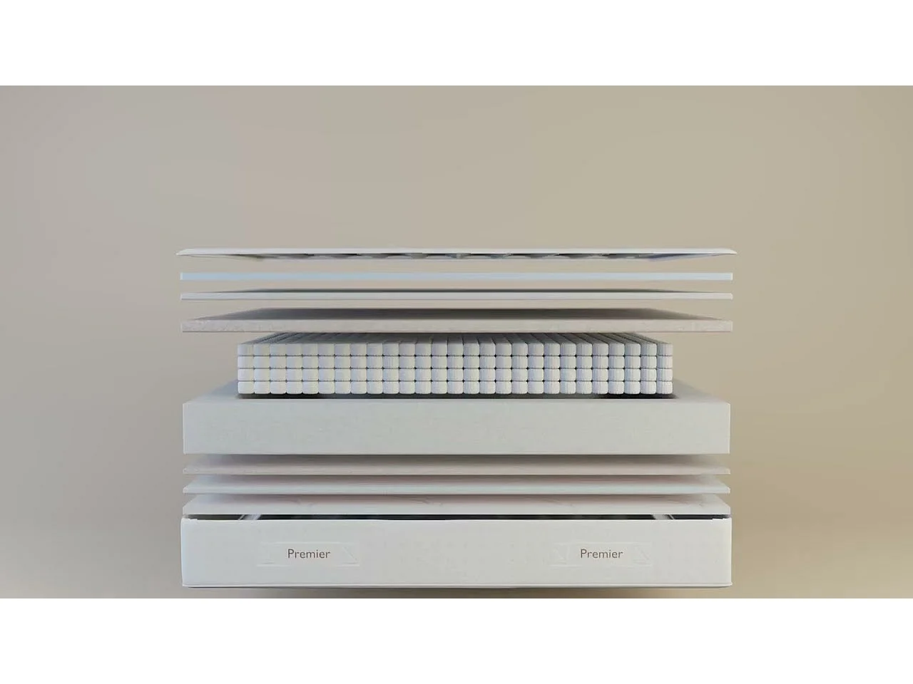 Materac Sprężyny kieszeniowe Royal Spring Premier, 30cm, 160x200cm - Moonia
