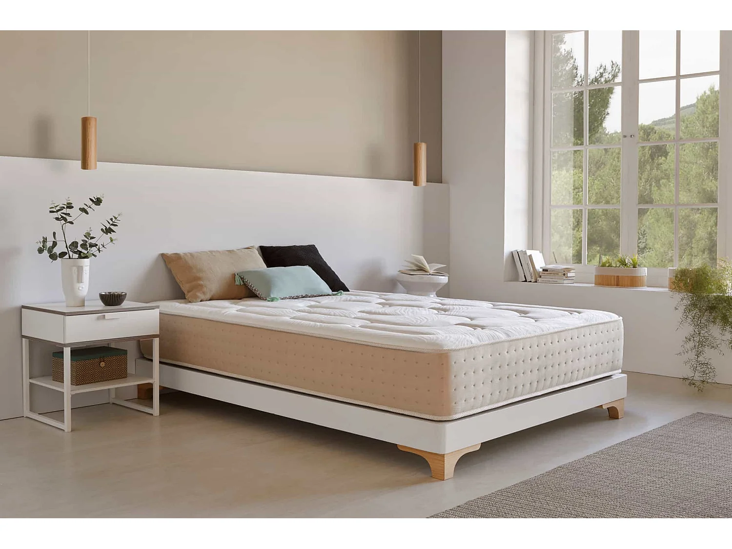 Matelas Mousse à memoire de forme Royal Prime - 90X190, 30cm - Moonia