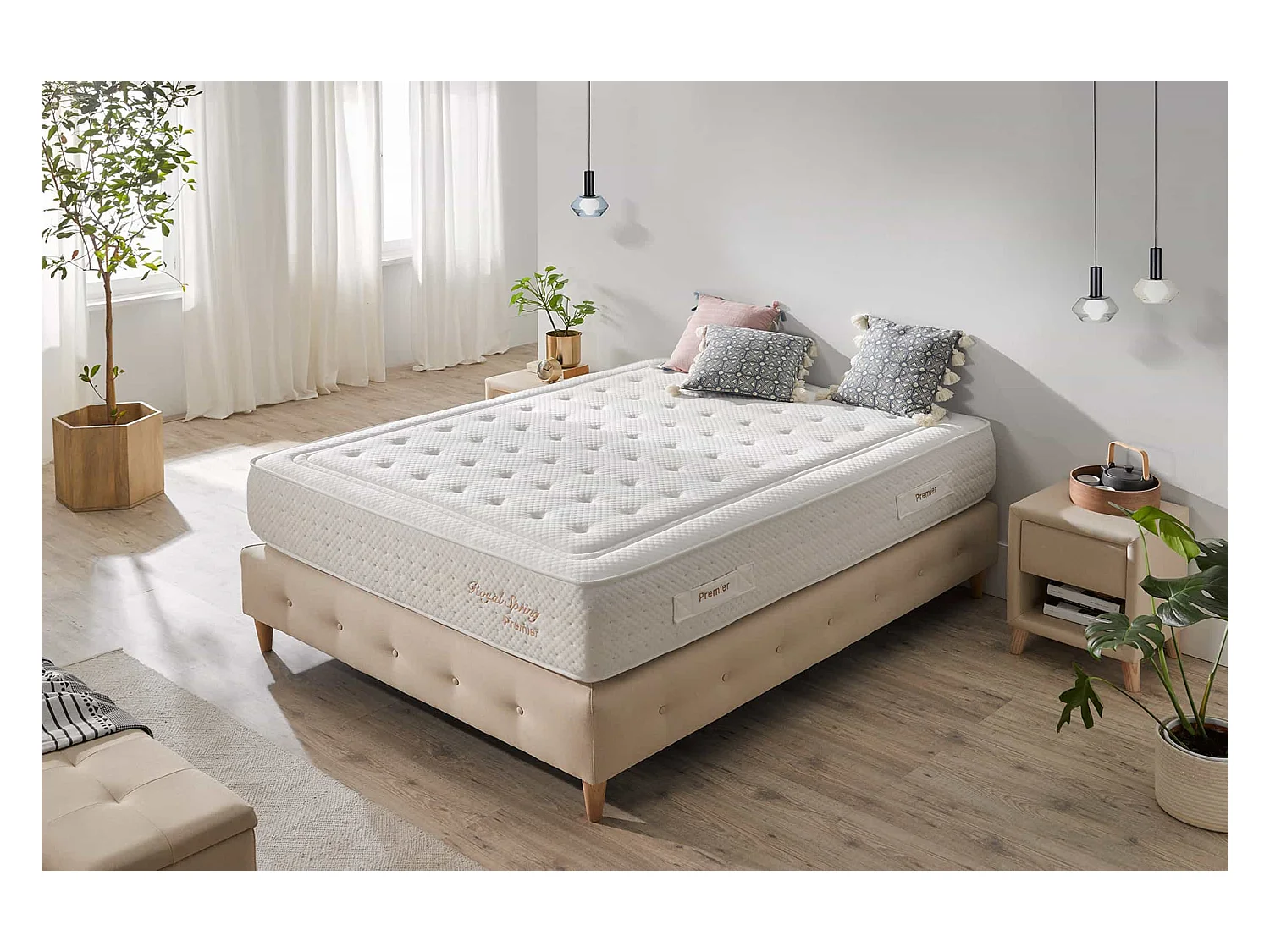 Colchón Royal Spring Premier en Latex HR 30 - 105x190 cm