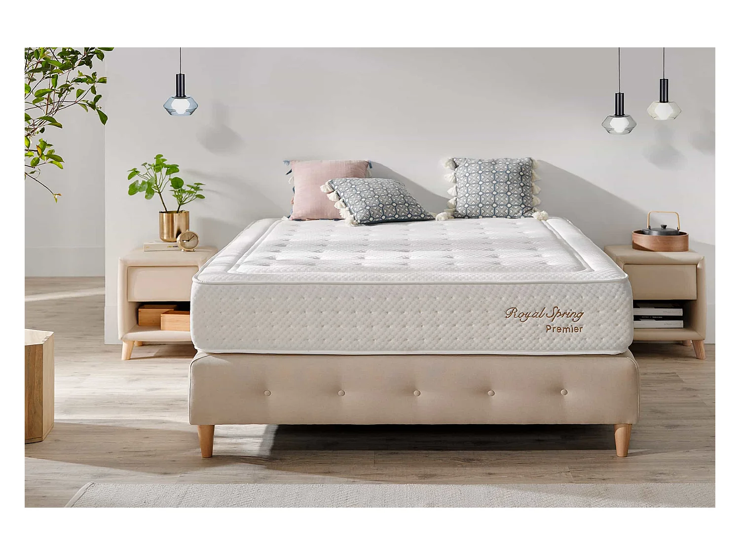 Colchón Royal Spring Premier en Latex HR 30 - 105x190 cm
