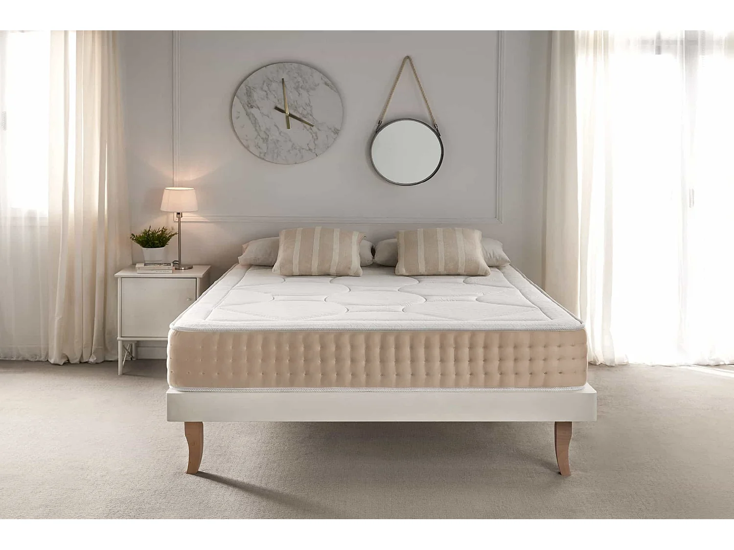Materac Wiskoelastyczny Memory Royal Multizone 25 cm, 90x190 cm - Moonia