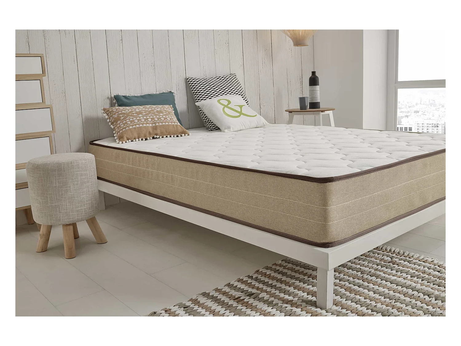 Bamboo Fresh 21cm SuperSoft Matratze, 160 x 190 cm - Moonia