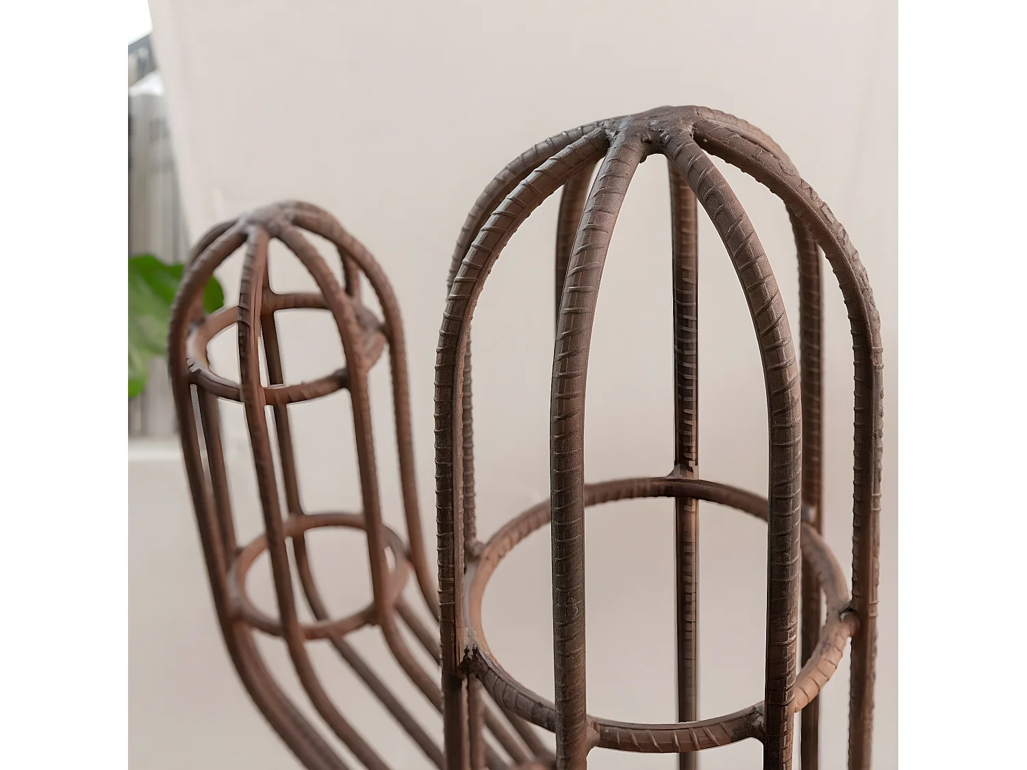 Cactus en métal Fannie