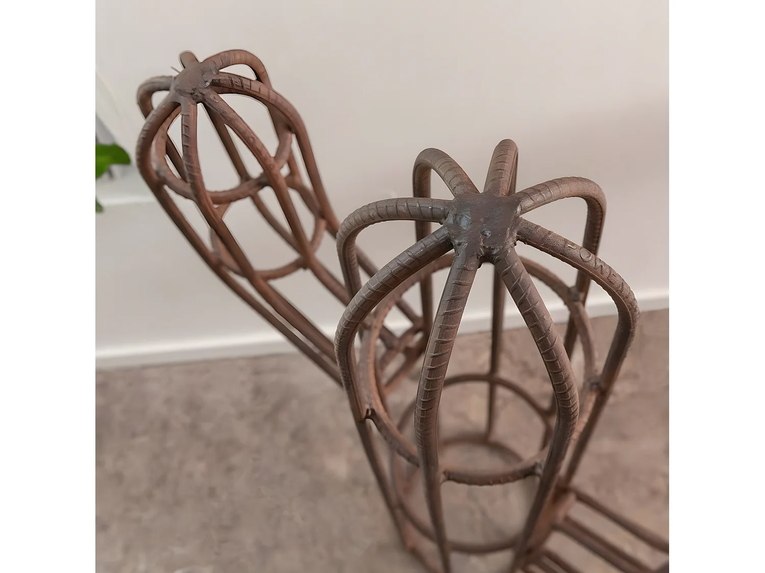 Cactus en métal Fannie