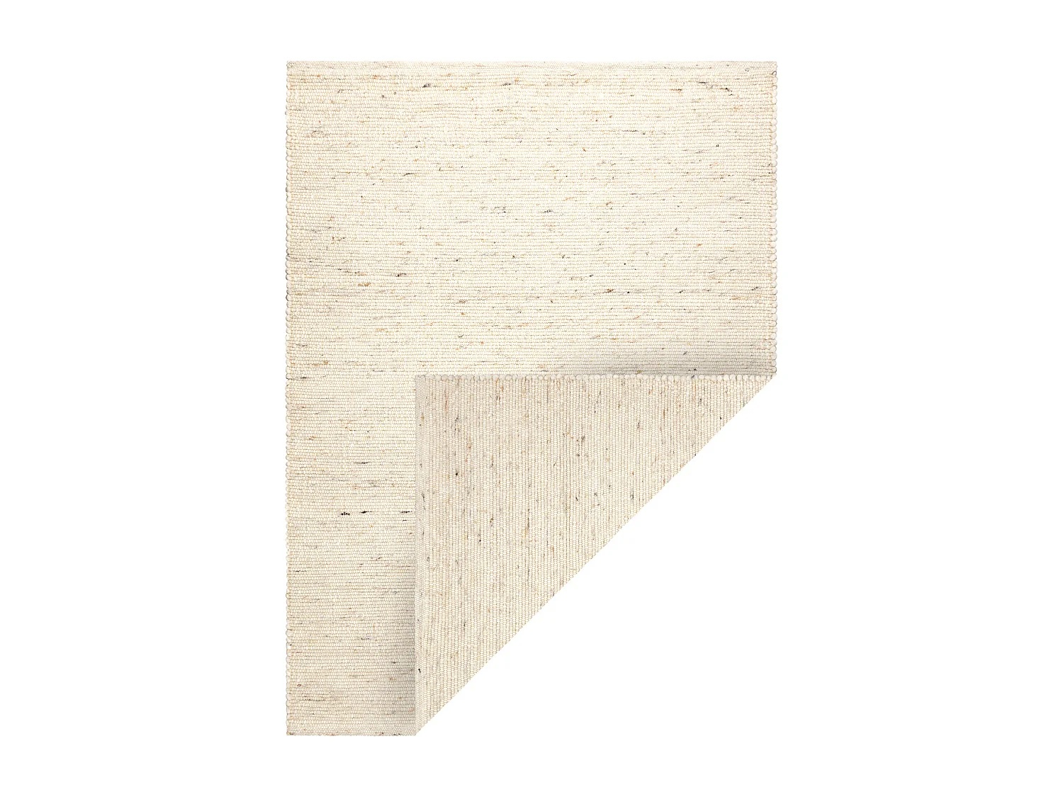 NEPAL 2100 beige tapijt - wollen, dubbelzijdig, natuurlijk 140x190 cm