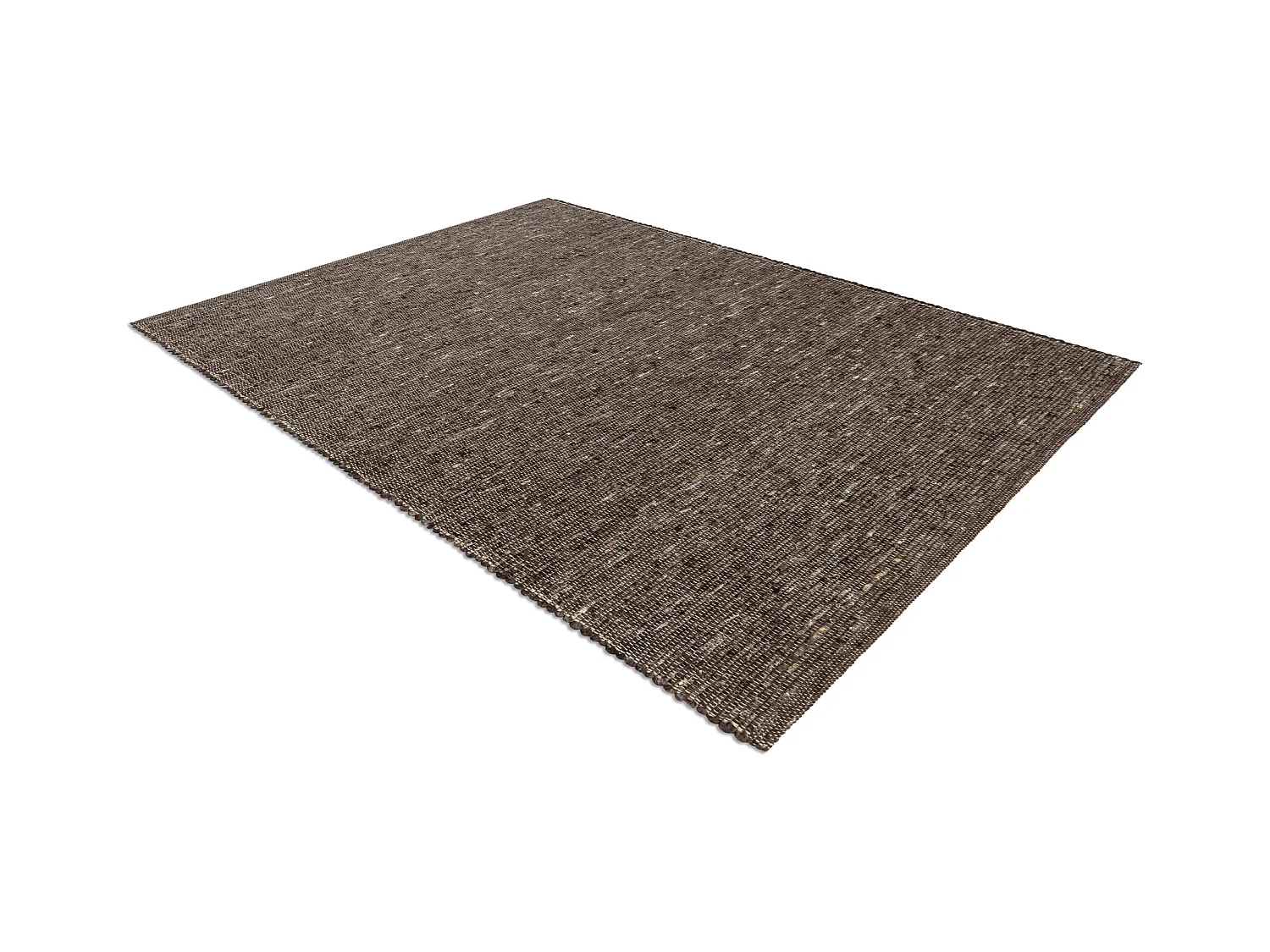 NEPAL 2100 tabac bruin tapijt - wollen, dubbelzijdig, natuurlijk 160x220 cm