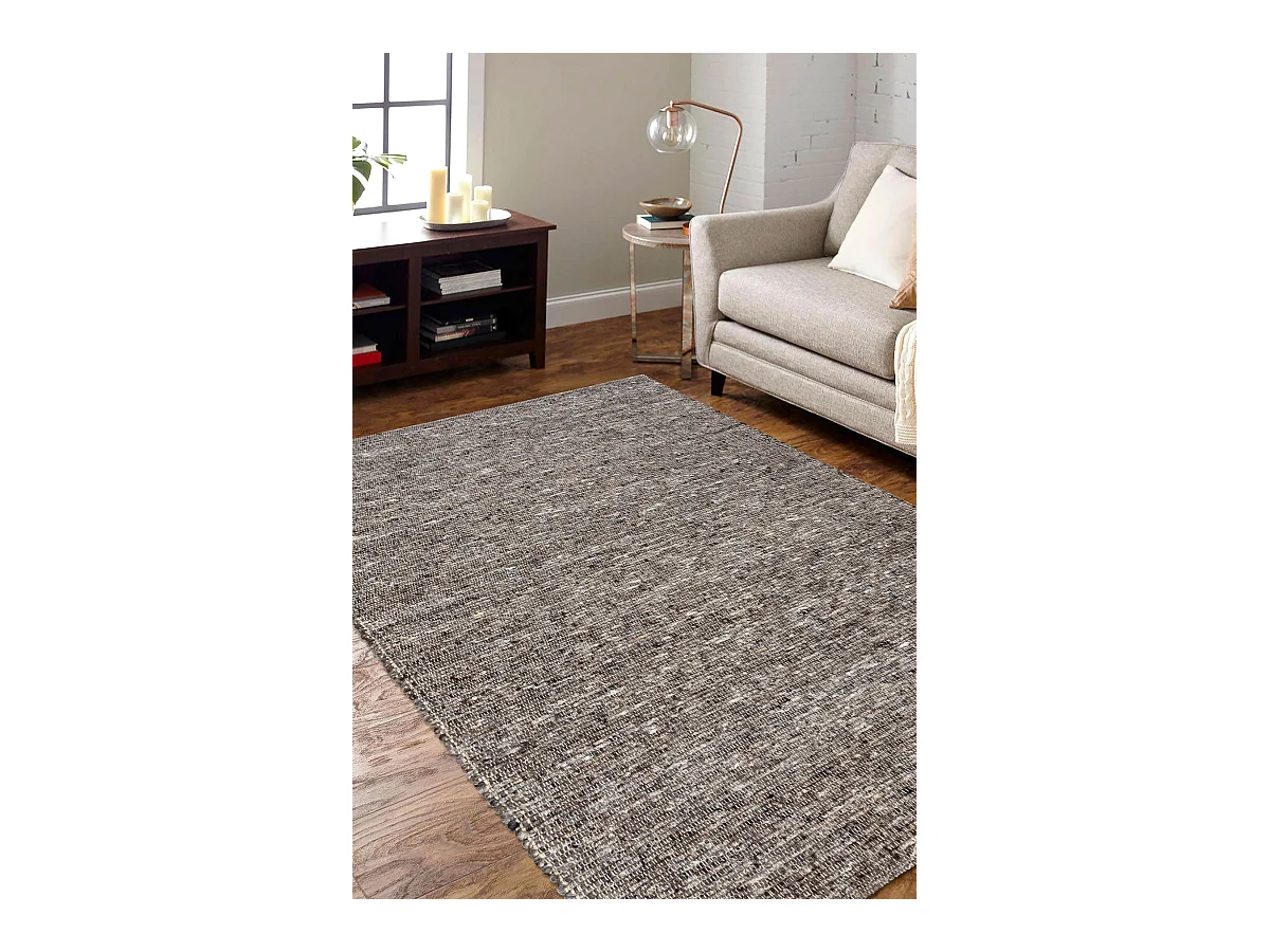 Tapis NEPAL 2100 stone, grigio - laine, double face 120x170 cm