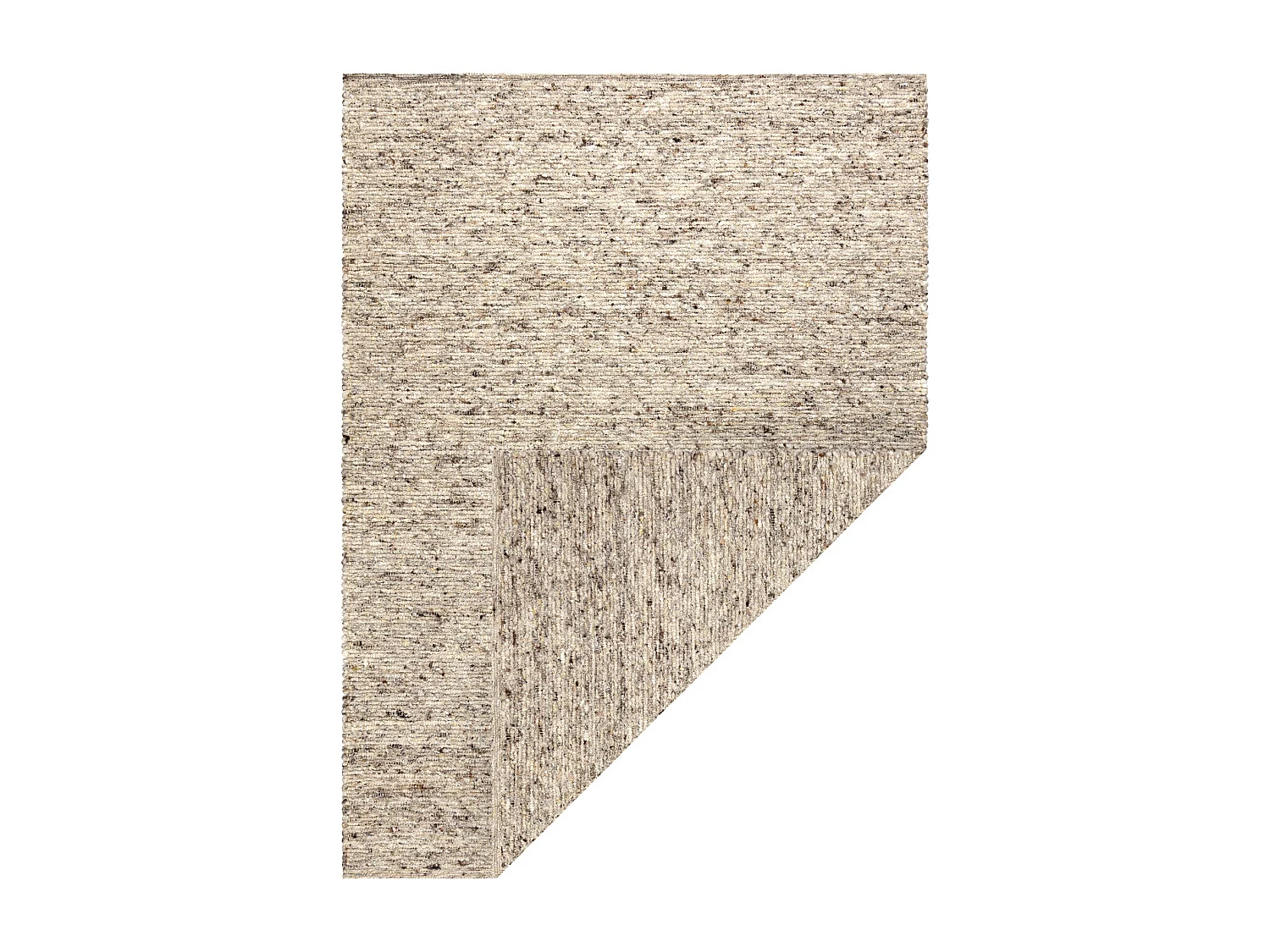 Tapis NEPAL 2100 sand, beige - laine, double face, naturel 140x190 cm