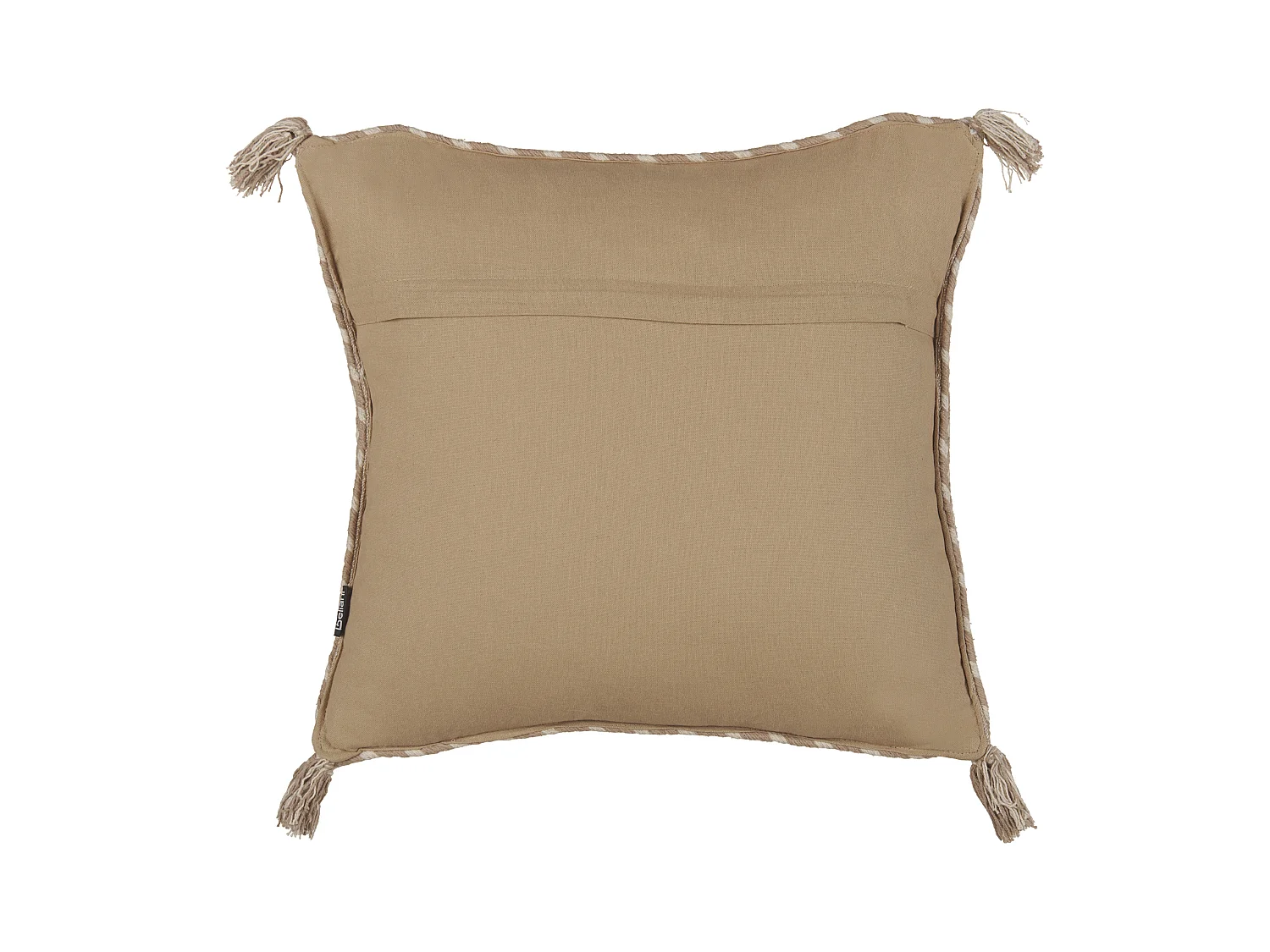 Sierkussen ERIGERON Jute 45 x 45 cm Beige Effen