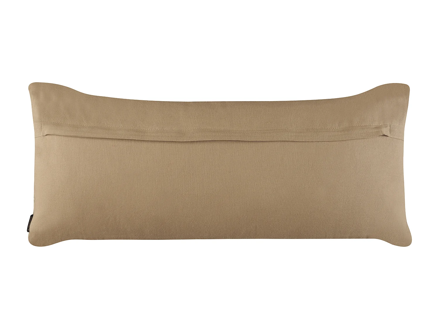 Set van 2 decoratieve kussens LUINA Jute 30 x 70 cm Beige Effen