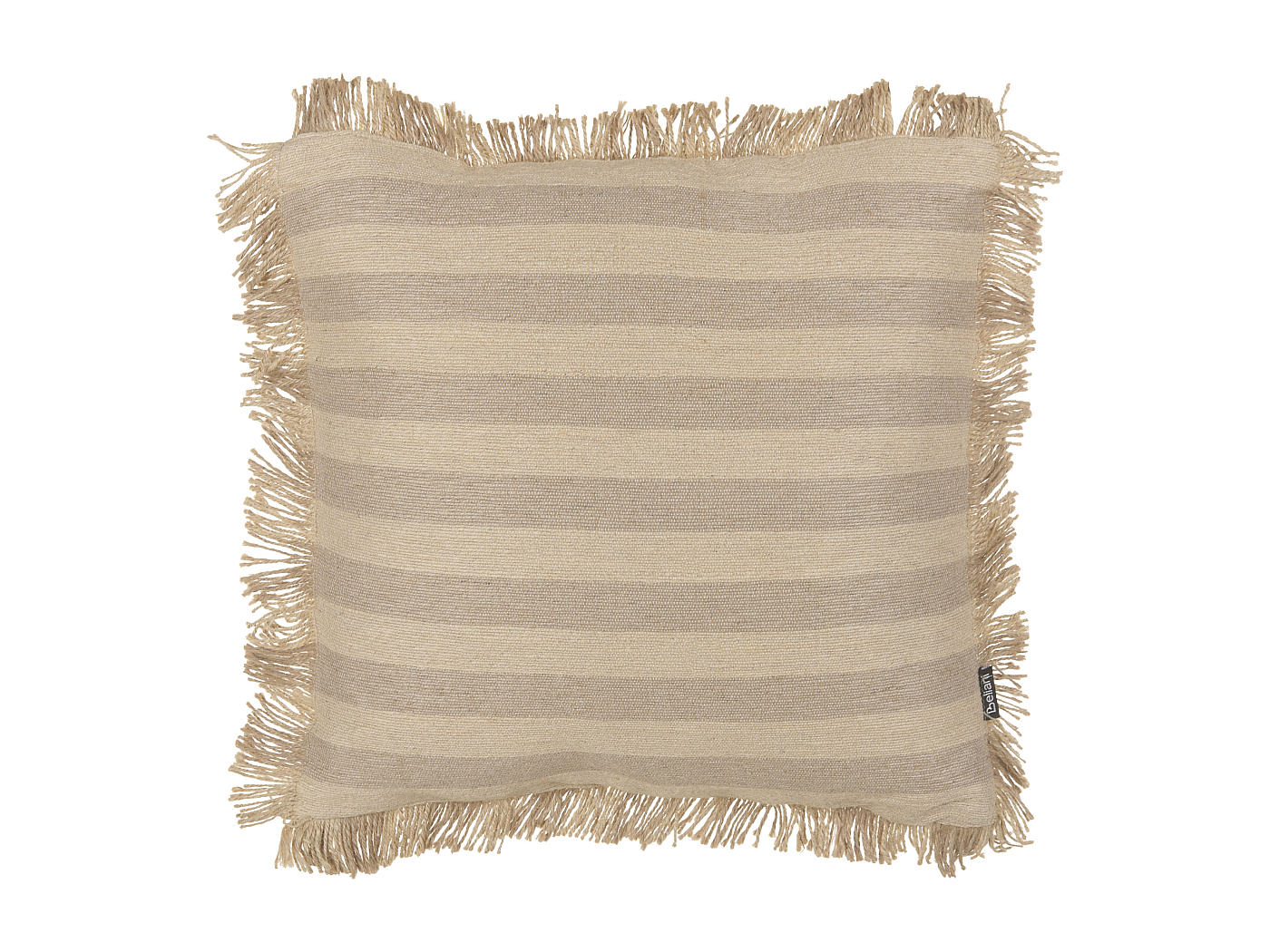 Atout Ciel Cuscino imbottito per esterni bicolore in tessuto idrorepellente 40 x 40 cm, lampone/beige