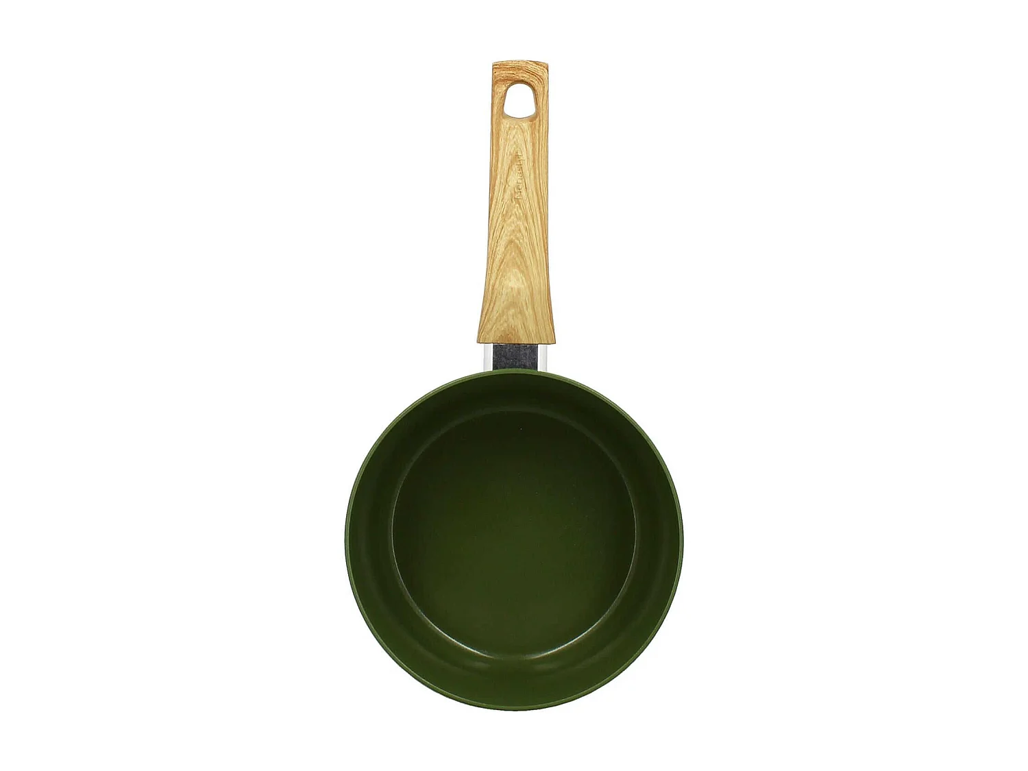 Menastyl - Set De 3 Casseroles Colorama Olive - Casserole 16/18 Et 20 Cm - En Aluminium - Revetement Antiadhesif En Ceramique