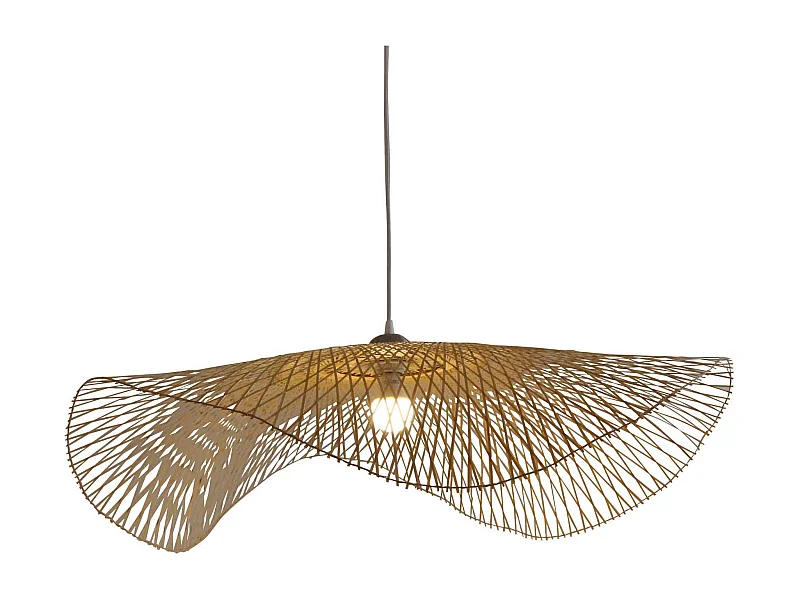 Now's Home - Suspension En Bambou Naturel Diam 100 Cm Caravelle