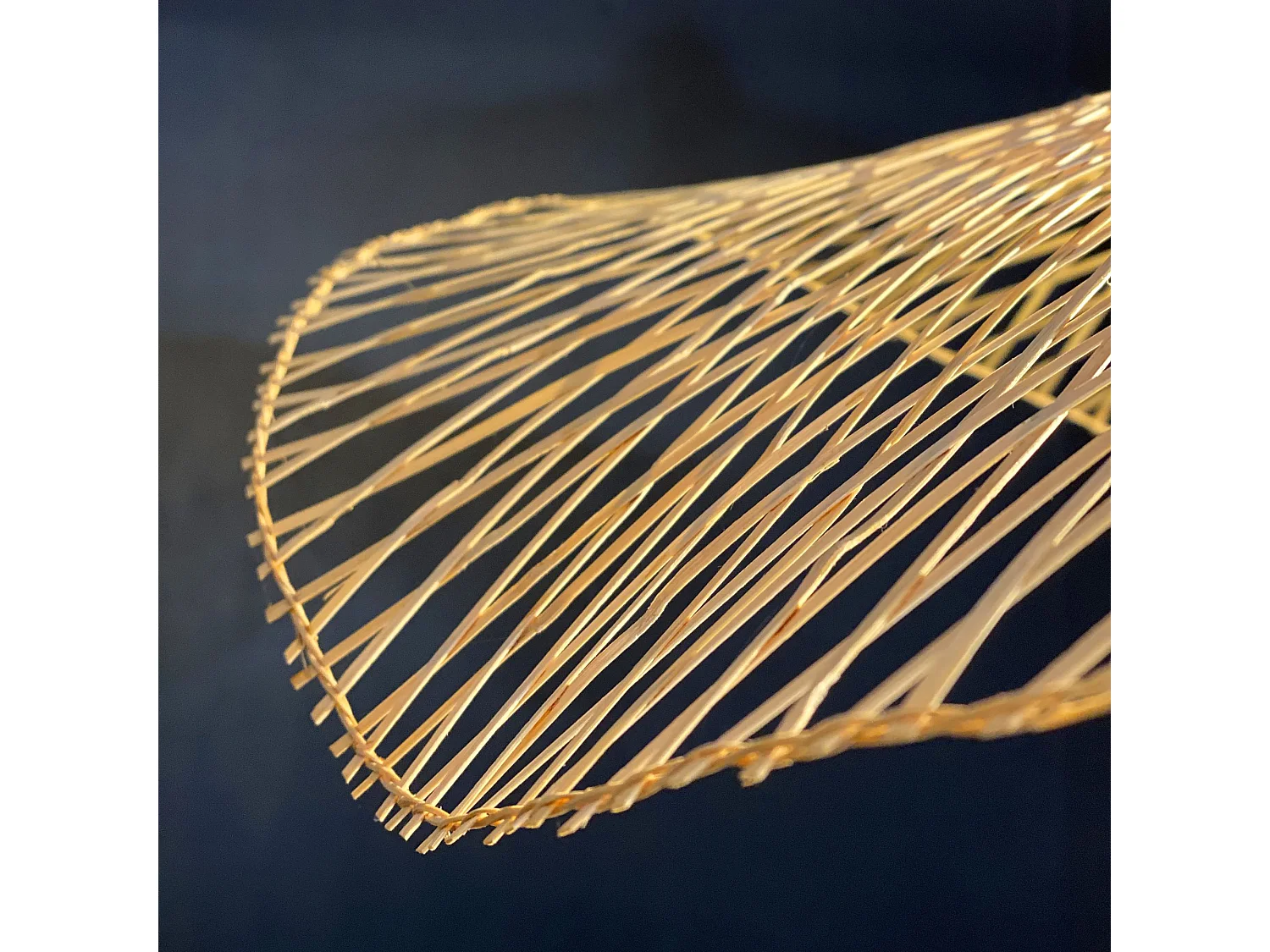 Now's Home - Suspension En Bambou Naturel ø 55 Cm Caravelle