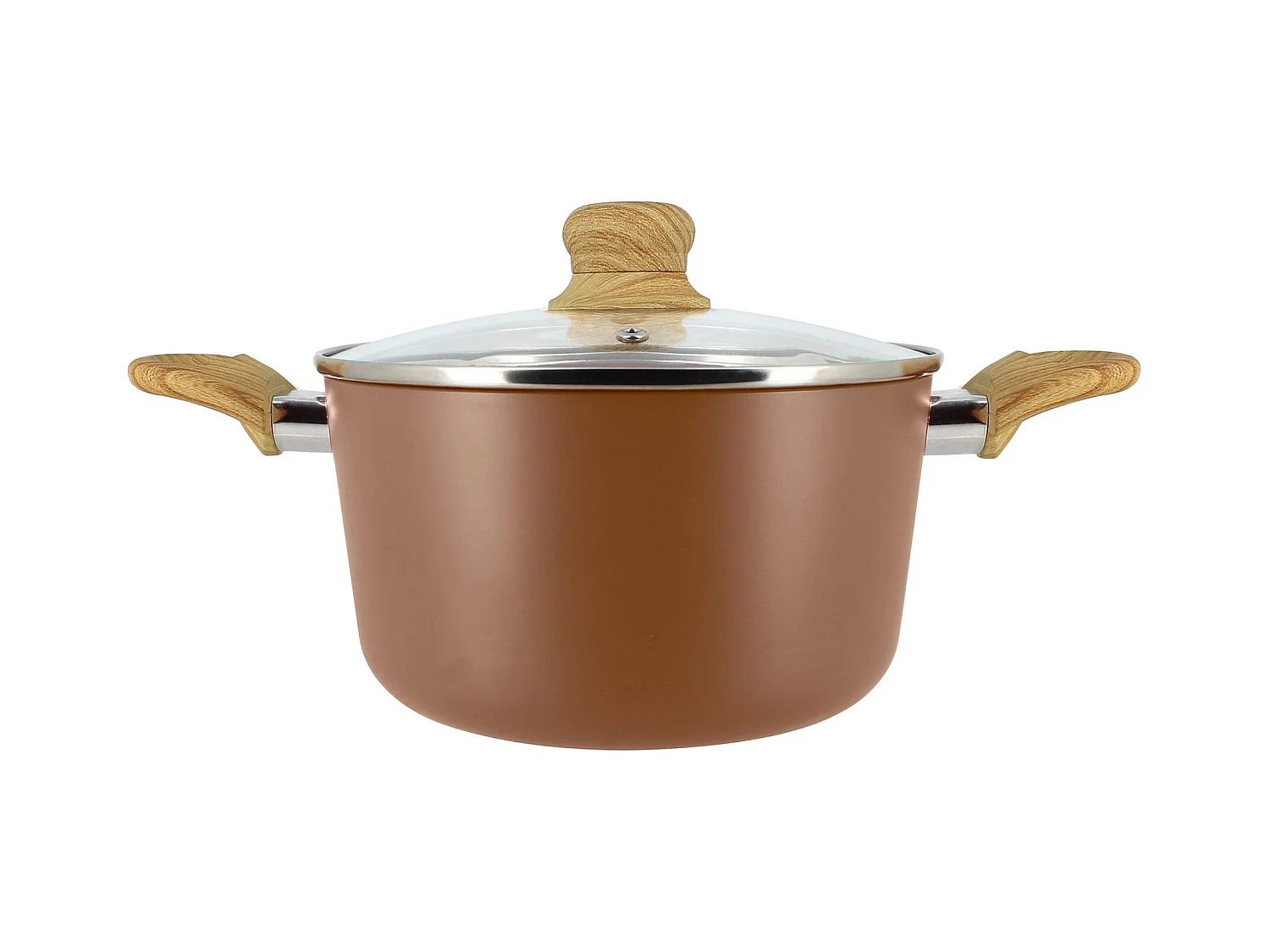 Set 3 poeles triply en acier inoxydable induction 20/24 et 28cm - made in france