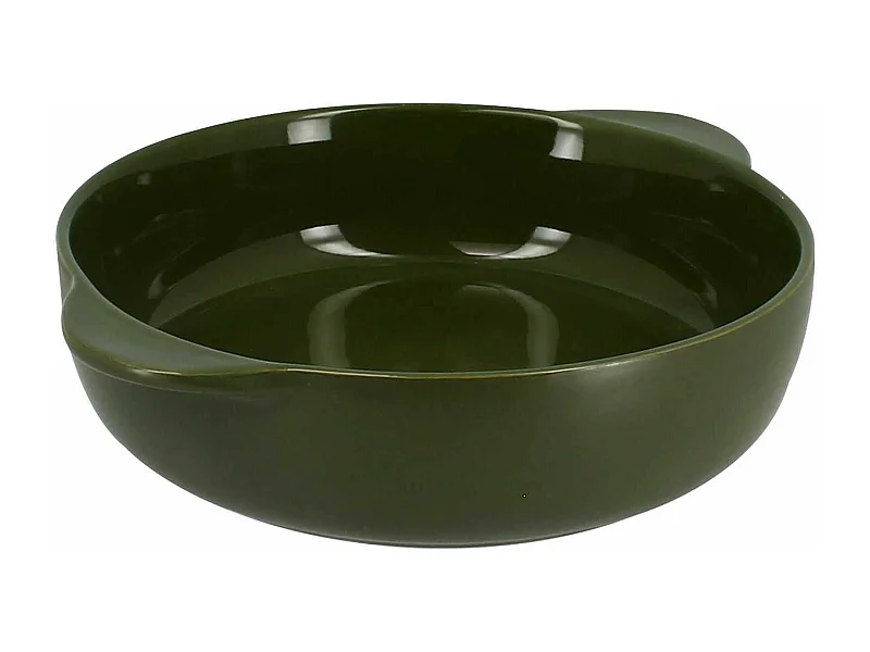 Menastyl - Plat A Four Octave Rond 20cm 950ml En Gres Vert