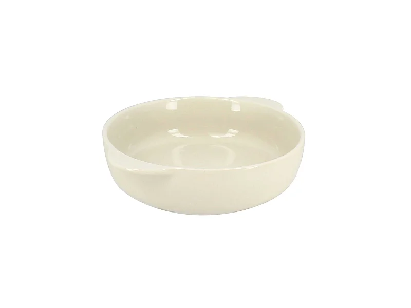Menastyl - Plat A Four Octave Rond 20cm 950ml En Gres Beige