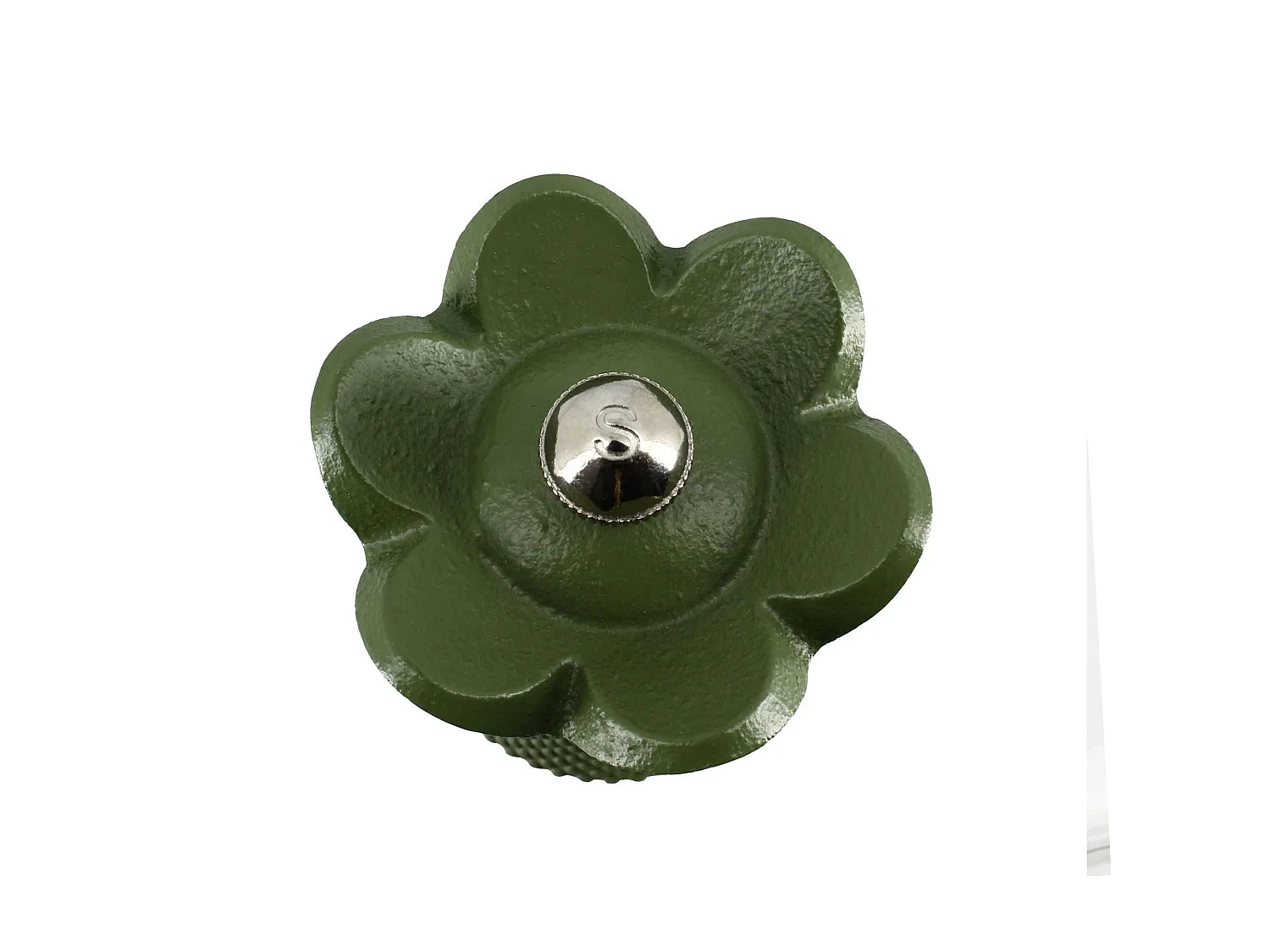 Ogo Living - Moulin A Poivre Et Sel H8cm En Fonte Et Acier Kaki Hawai