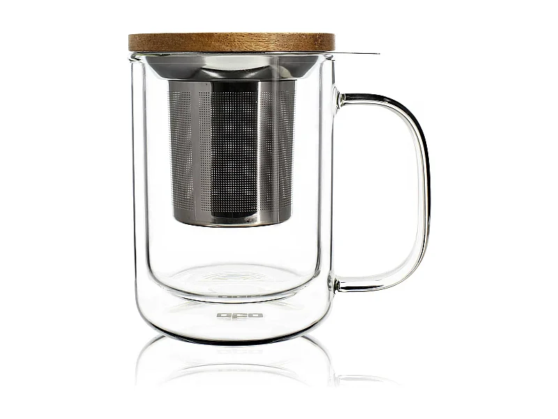 Gustave Teeglas mit doppelwandigem Glas OGO Living 350 ml