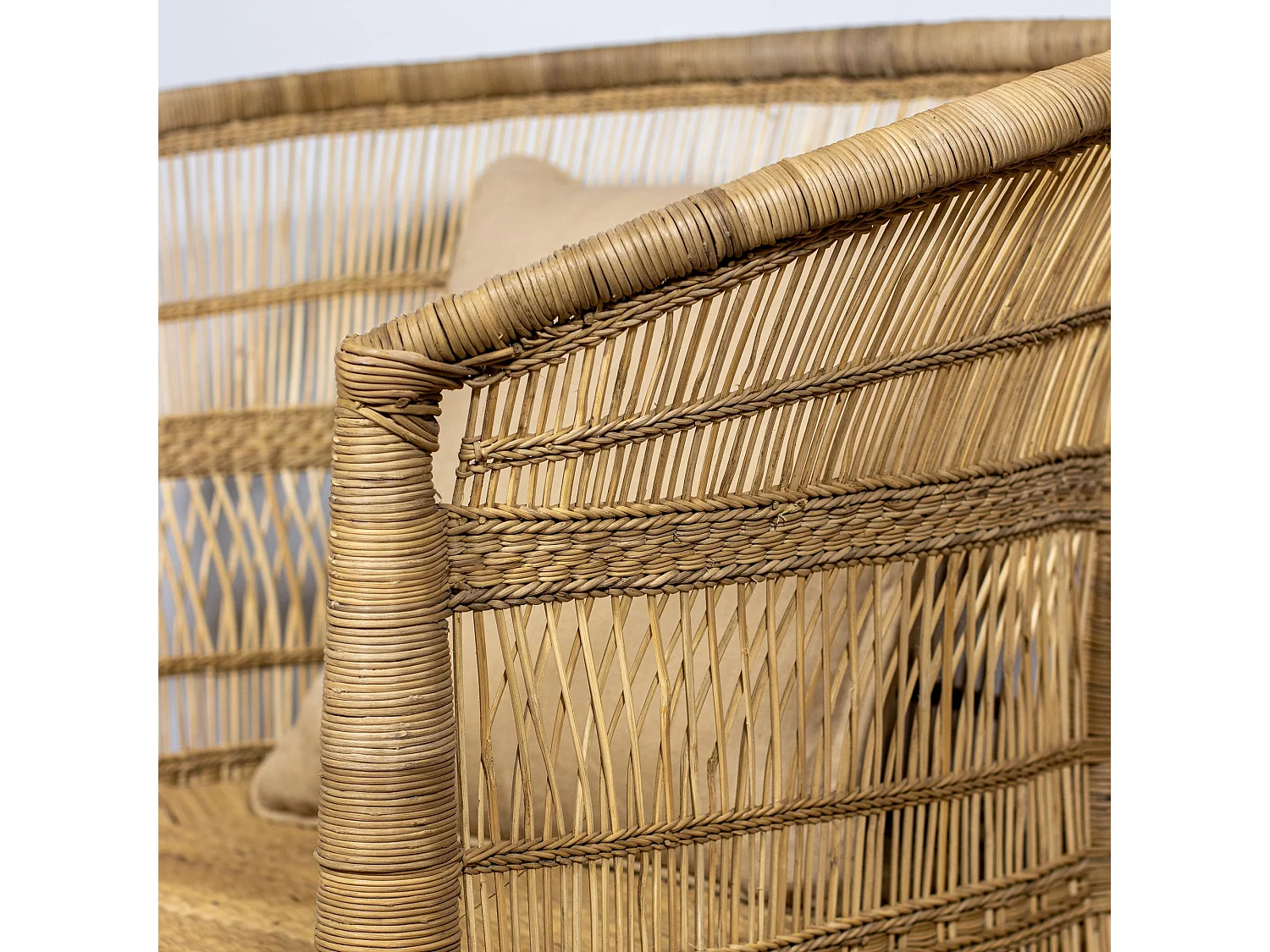 Now's Home - Fauteuil Traditionnel Du Malawi En Rotin