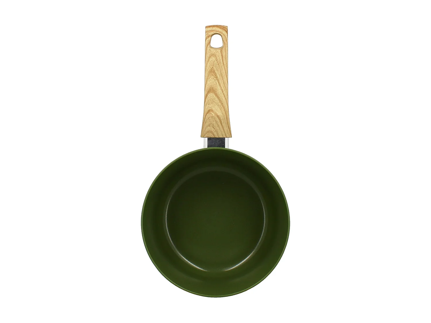 Menastyl - Casserole 20cm Colorama Olive - En Aluminium - Revetement Antiadhesif En Ceramique