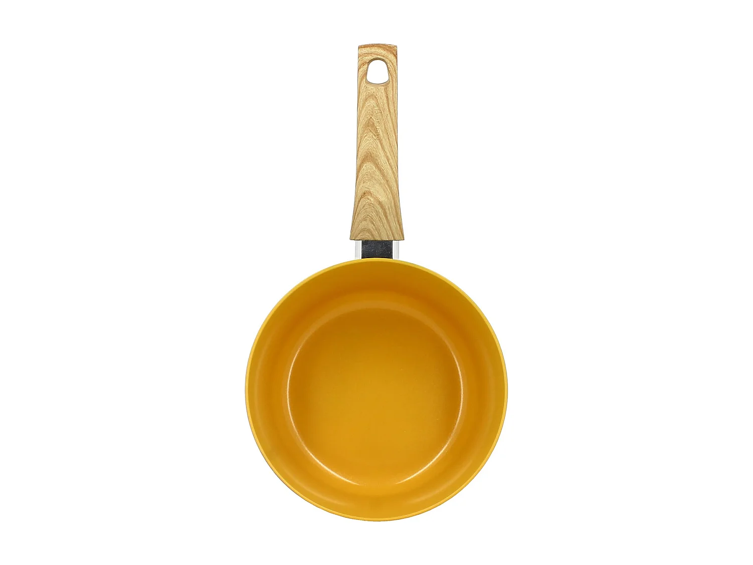 Menastyl - Casserole 20cm Colorama Safran- En Aluminium - Revetement Antiadhesif En Ceramique