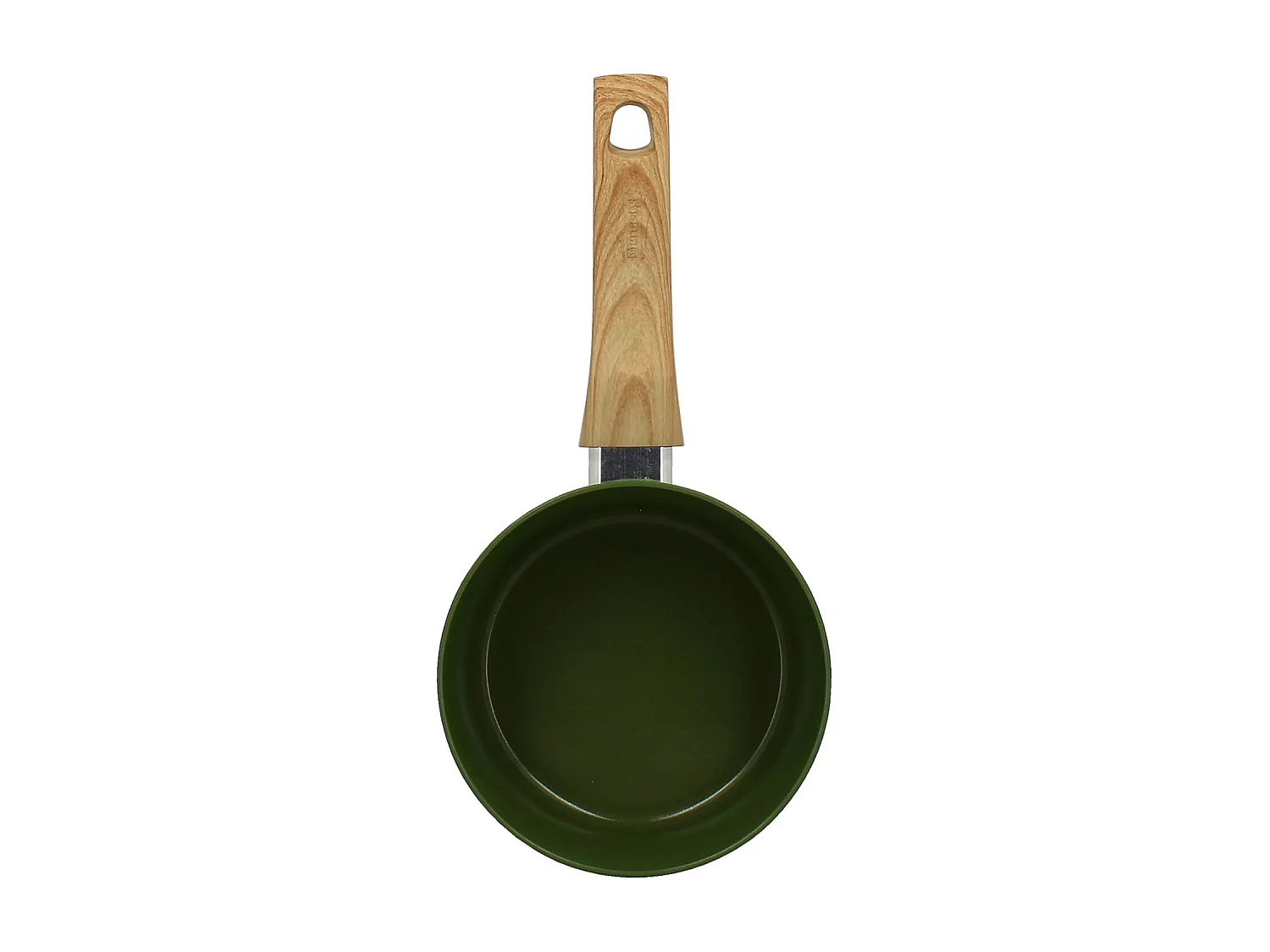 Menastyl - Casserole 16cm Colorama Olive - En Aluminium - Revetement Antiadhesif En Ceramique