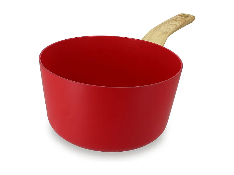 Menastyl - Casserole 20cm Colorama Magenta - En Aluminium - Revetement Antiadhesif En Ceramique