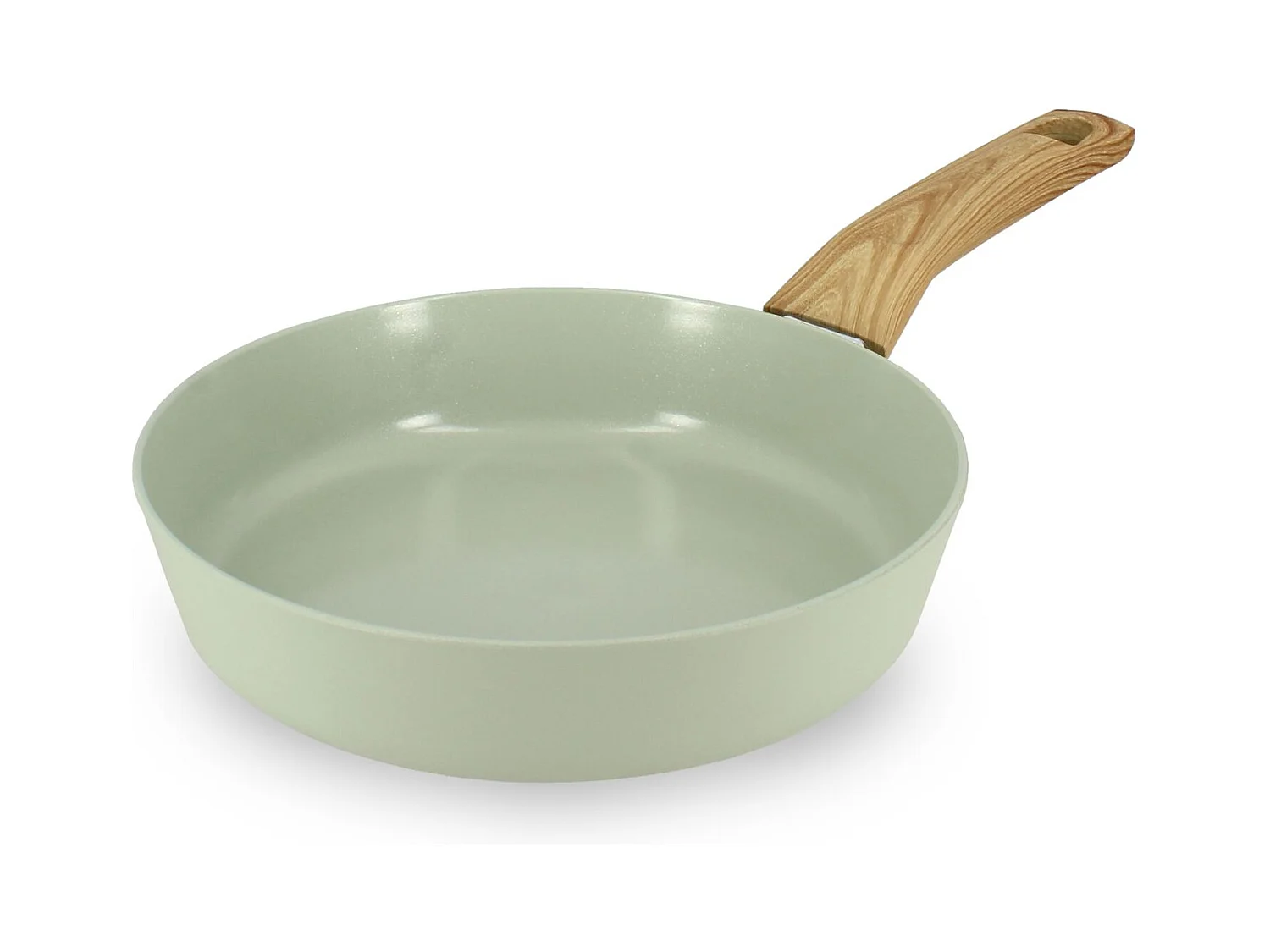 Menastyl - Poele 20cm Colorama Celadon - En Aluminium - Revetement Antiadhesif En Ceramique