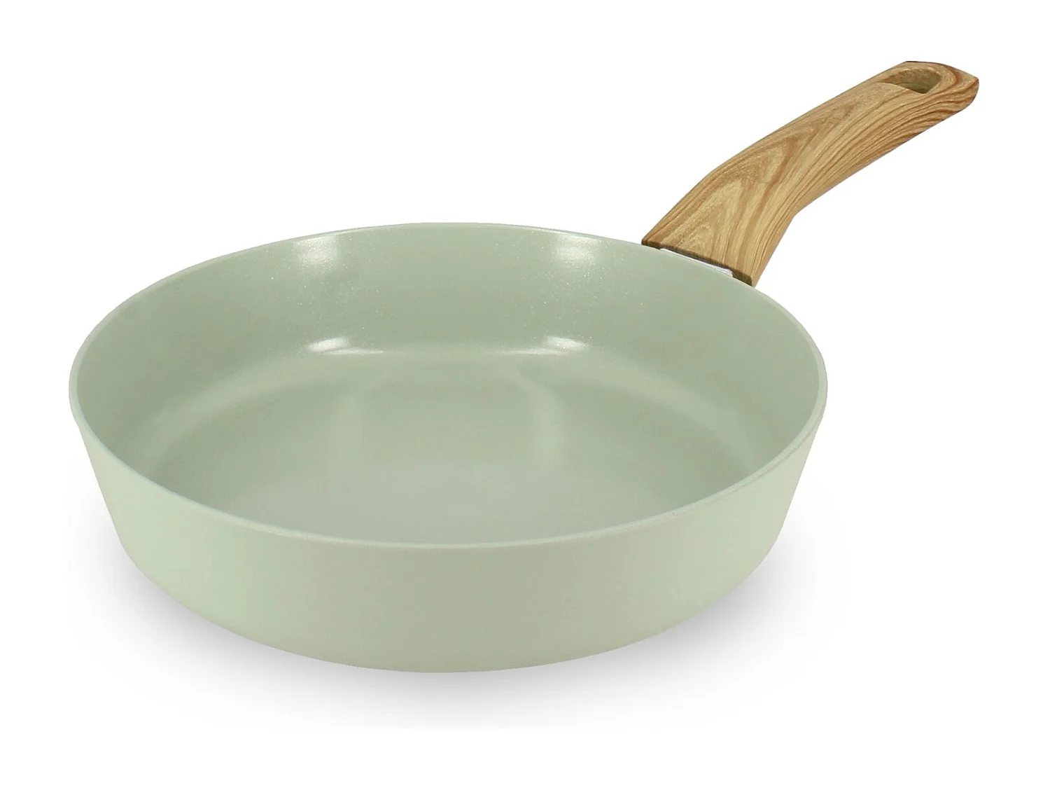 Menastyl - Poele 20cm Colorama Celadon - En Aluminium - Revetement Antiadhesif En Ceramique