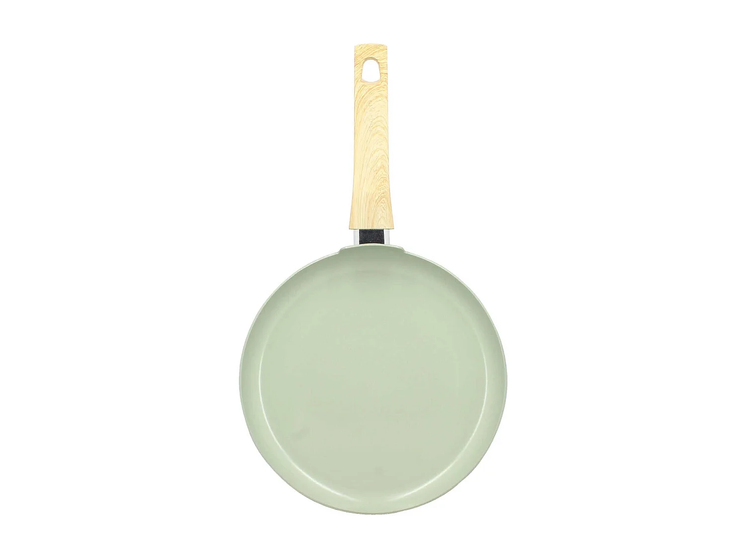 Menastyl - Crepiere 26cm Colorama Celadon - En Aluminium - Revetement Antiadhesif En Ceramique