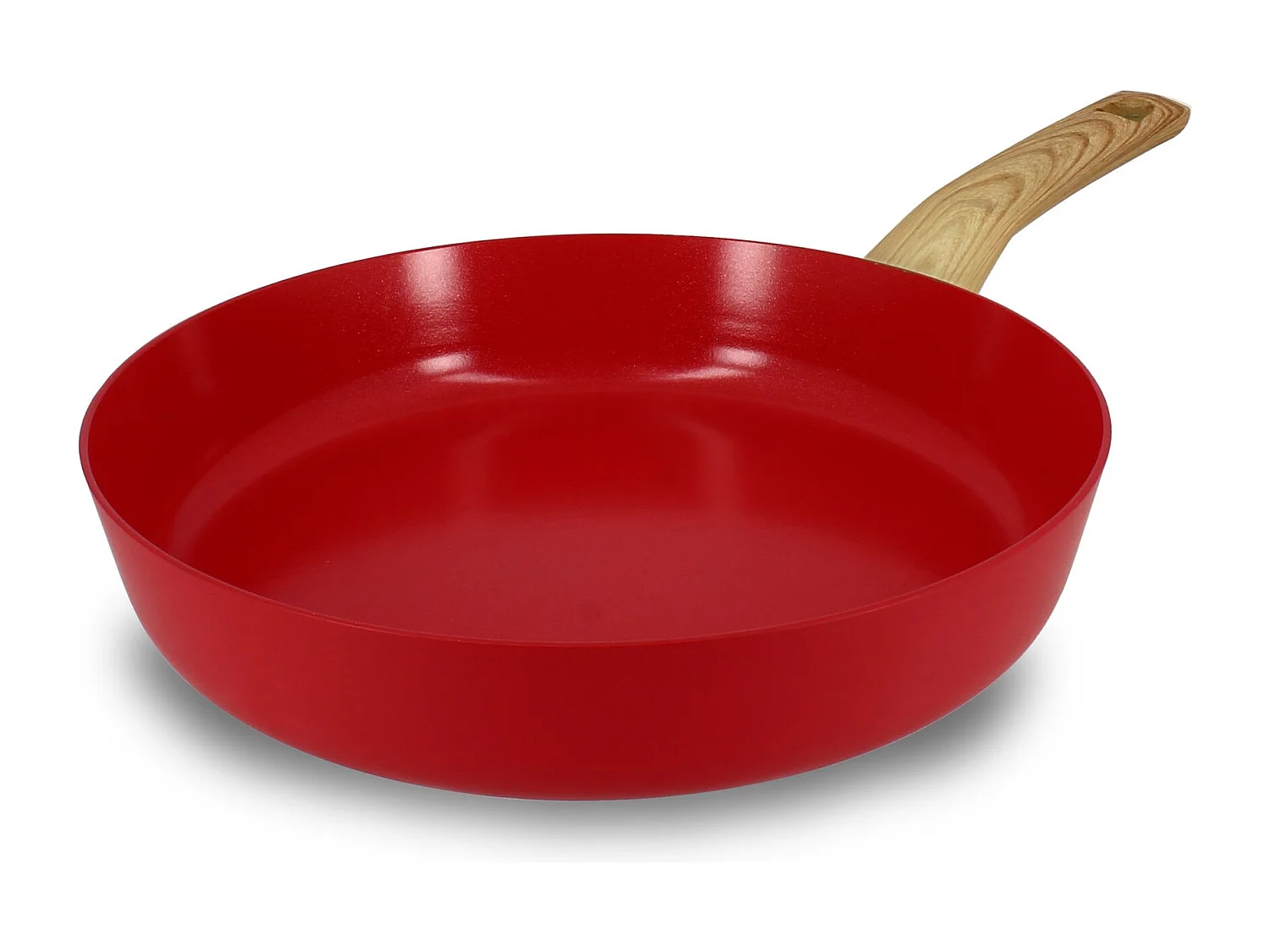 Menastyl - Poele 28cm Colorama Magenta - En Aluminium - Revetement Antiadhesif En Ceramique