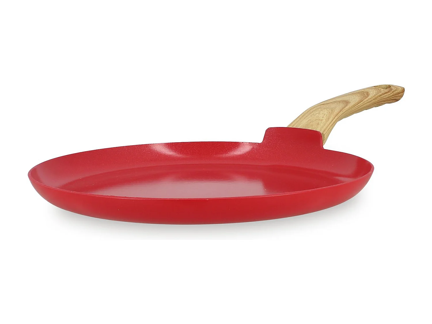 Menastyl - Crepiere 26cm Colorama Magenta - En Aluminium - Revetement Antiadhesif En Ceramique