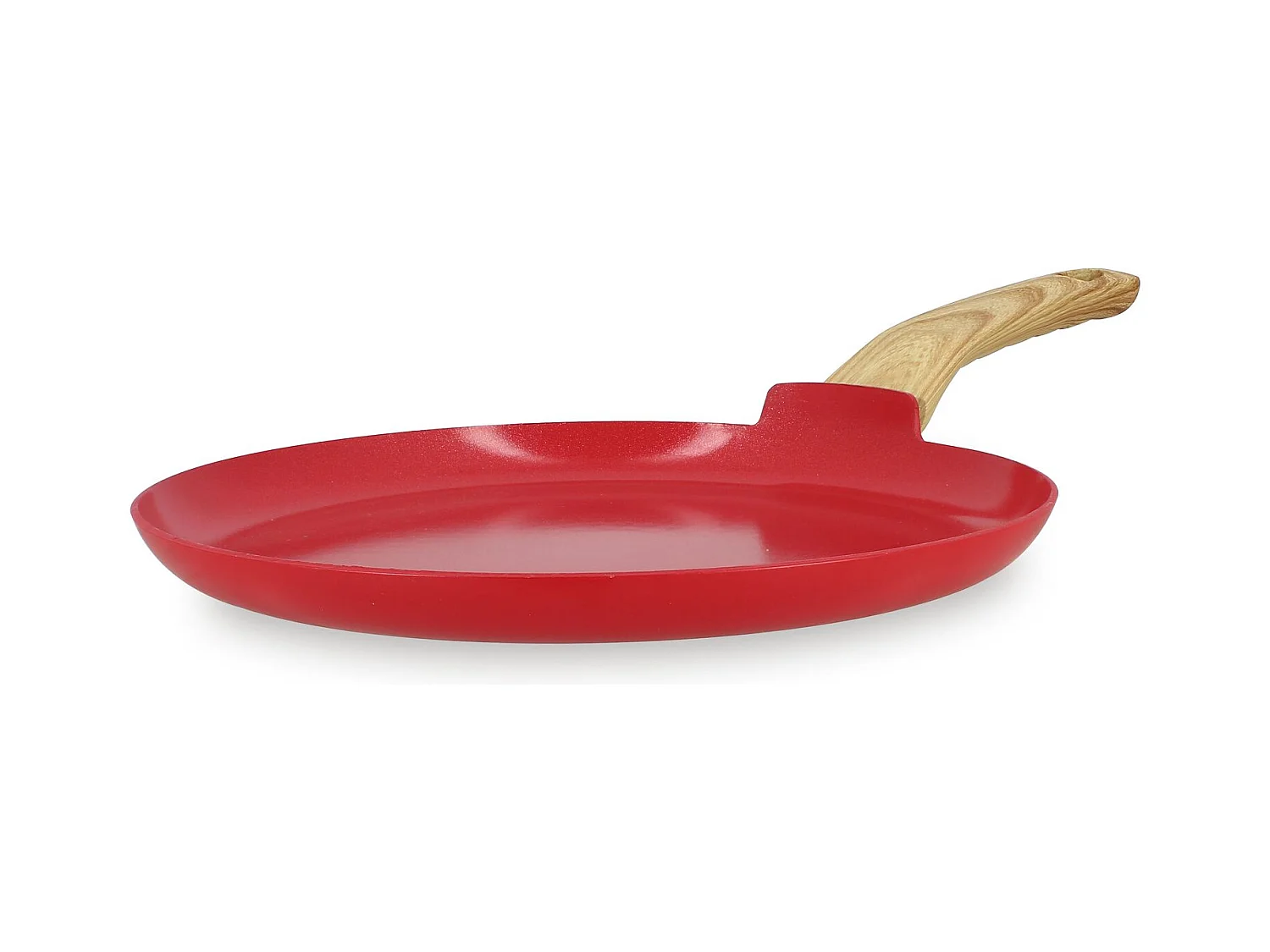 Menastyl - Crepiere 26cm Colorama Magenta - En Aluminium - Revetement Antiadhesif En Ceramique